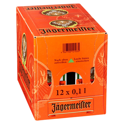 Jägermeister 35 % Vol. 12 x 0,1 L