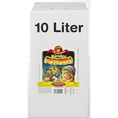 Gerstacker Christkindles Kinderpunsch 10 L